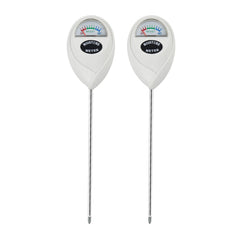 Censinda soil moisture meter front view, white colour