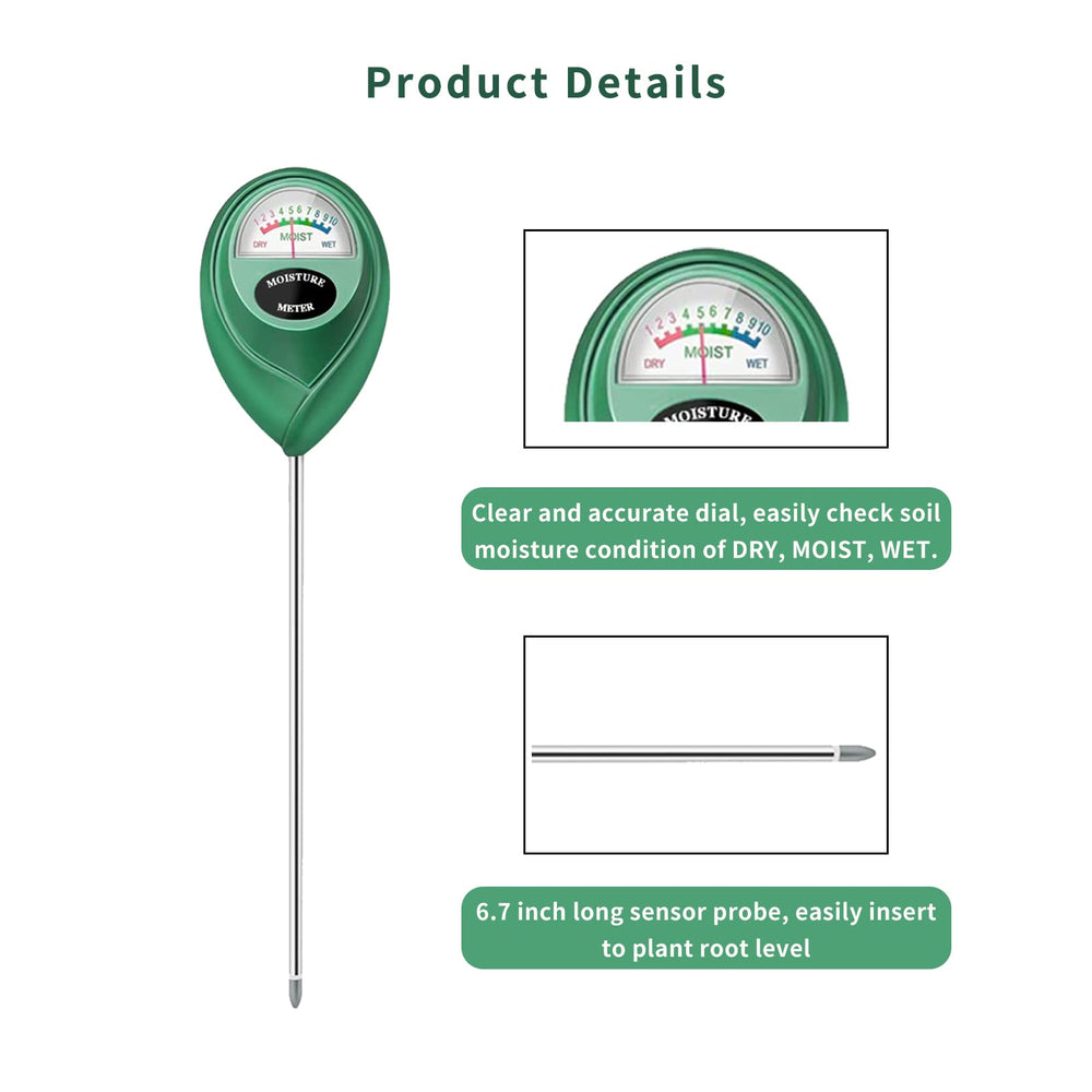 Censinda Soil Moisture Meter in garden setting