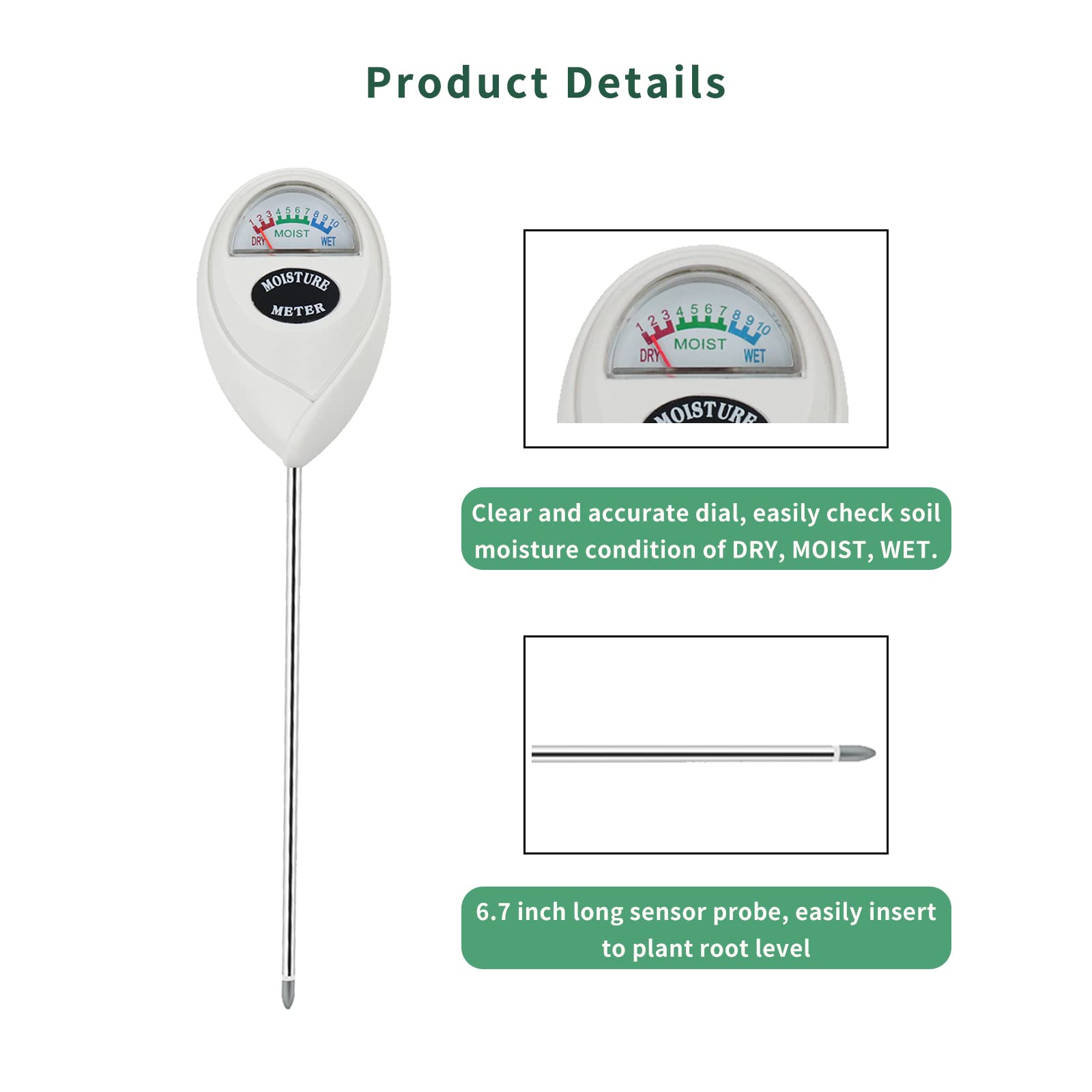 Censinda soil moisture meter packaging