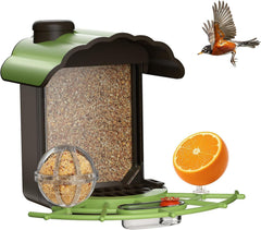 Centvicam Wild Bird Feeder front view with 4-in-1 tray