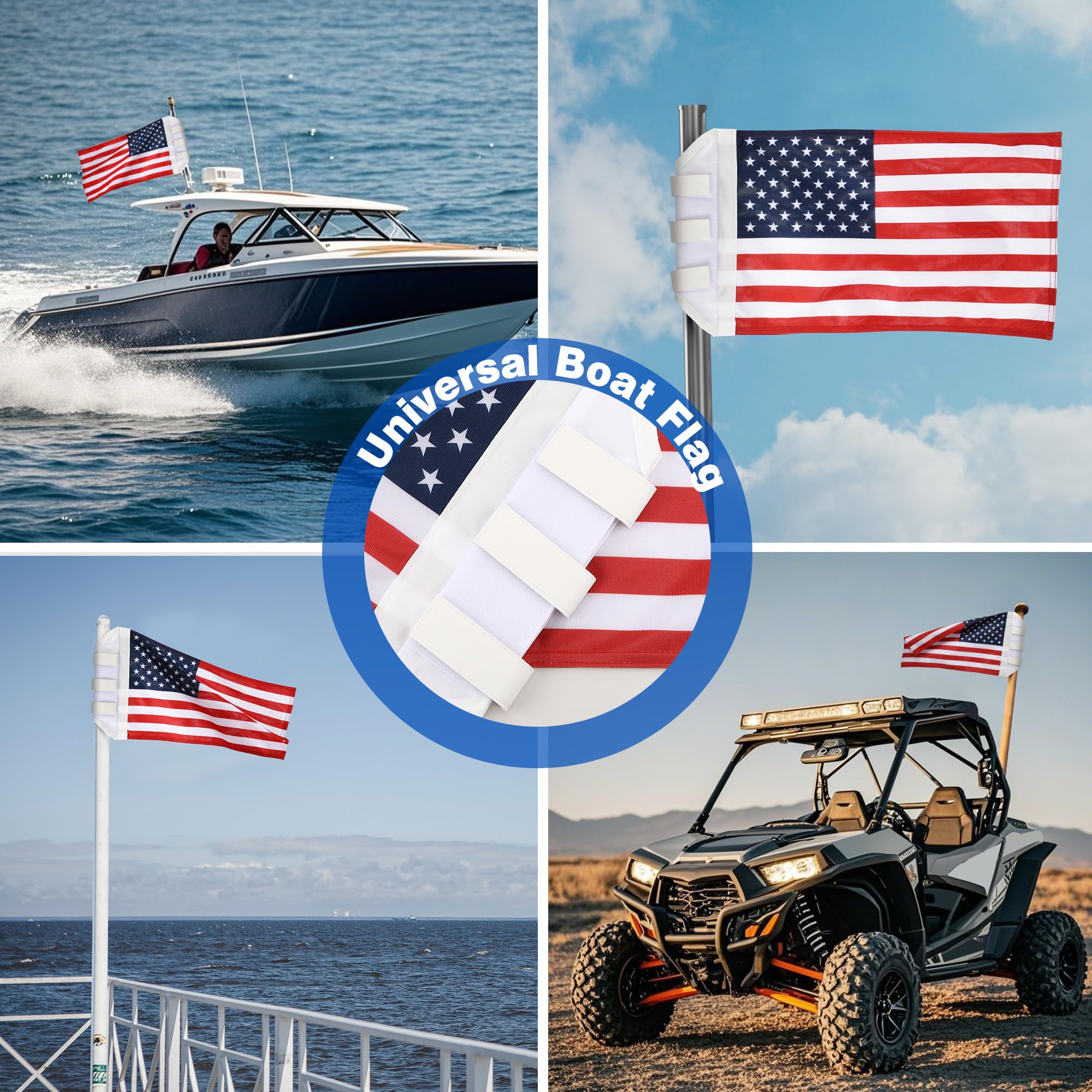 Ceoighe 12x18 inch flag holder displayed outdoors