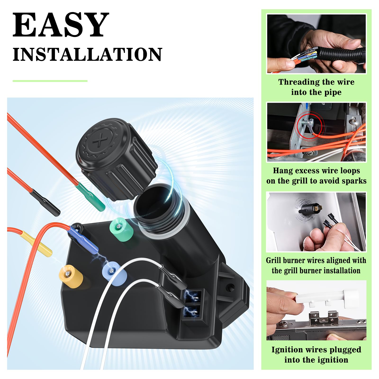 Ceramic protection detail on GRISUN 66354 Igniter Kit