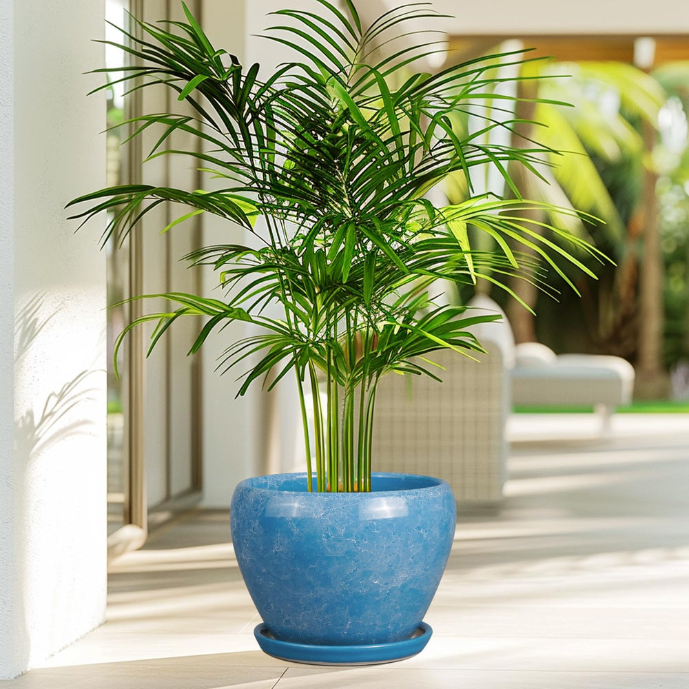 Ceramicfor 8 Inch planter side view