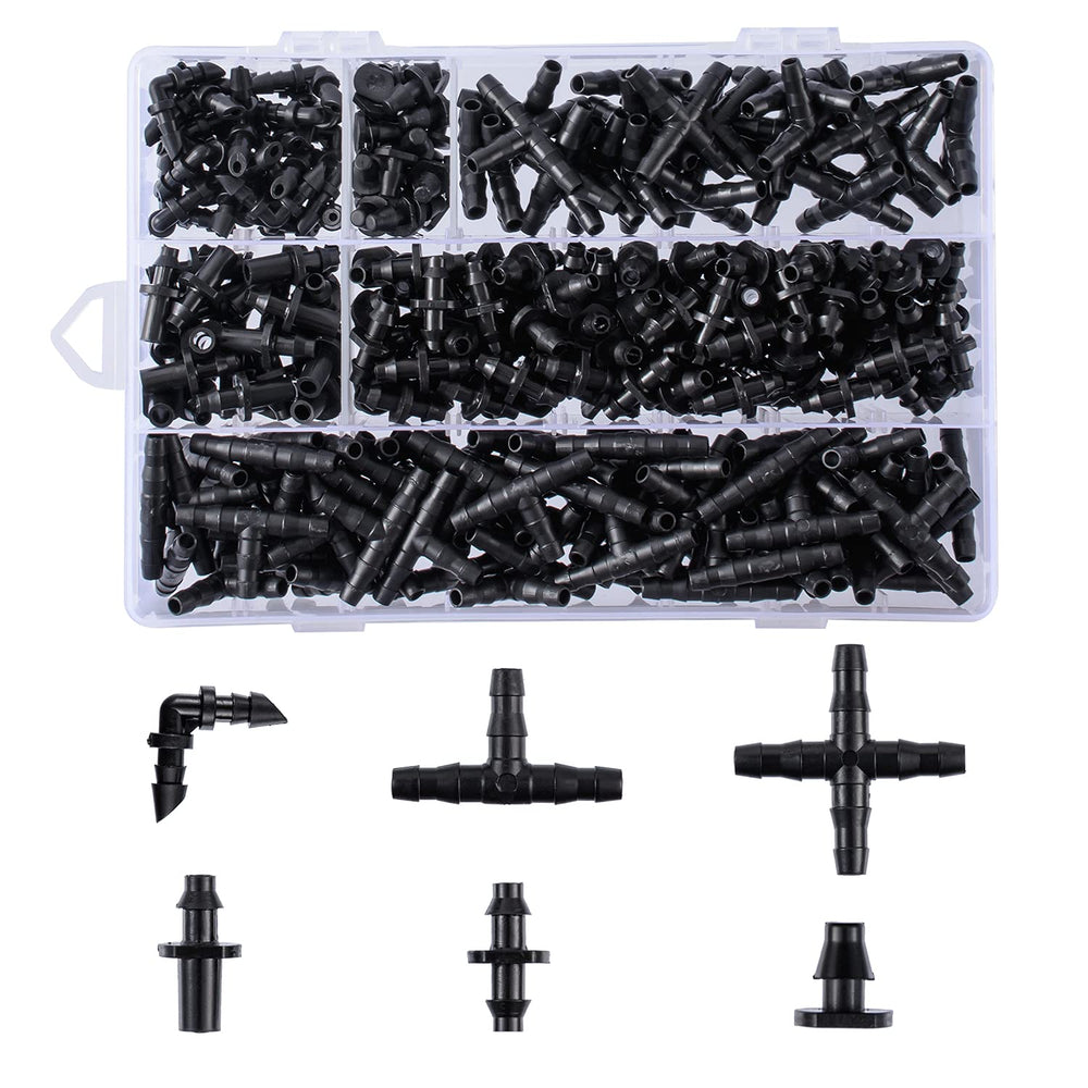 CESTAME 280 Pcs Barbed Connectors Kit front view with packaging