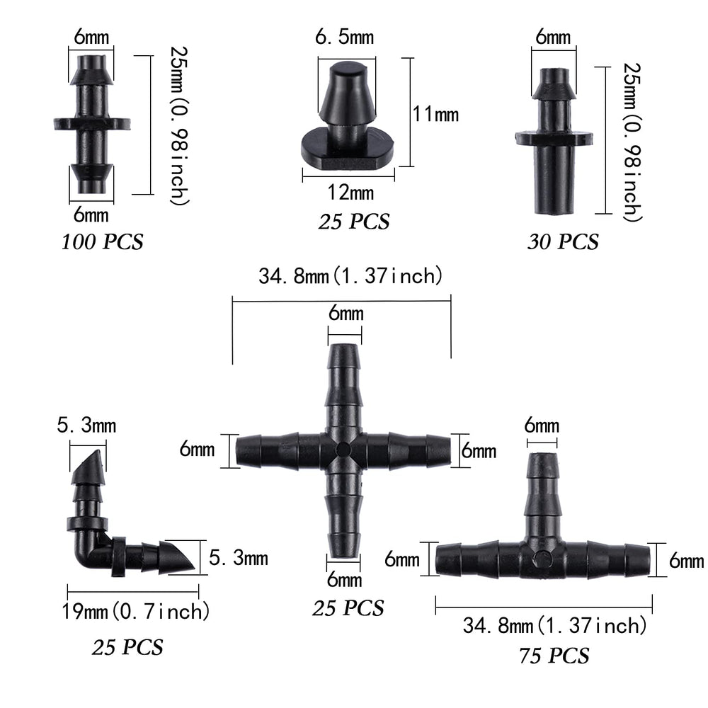 CESTAME 4-way Connector from the irrigation fittings
