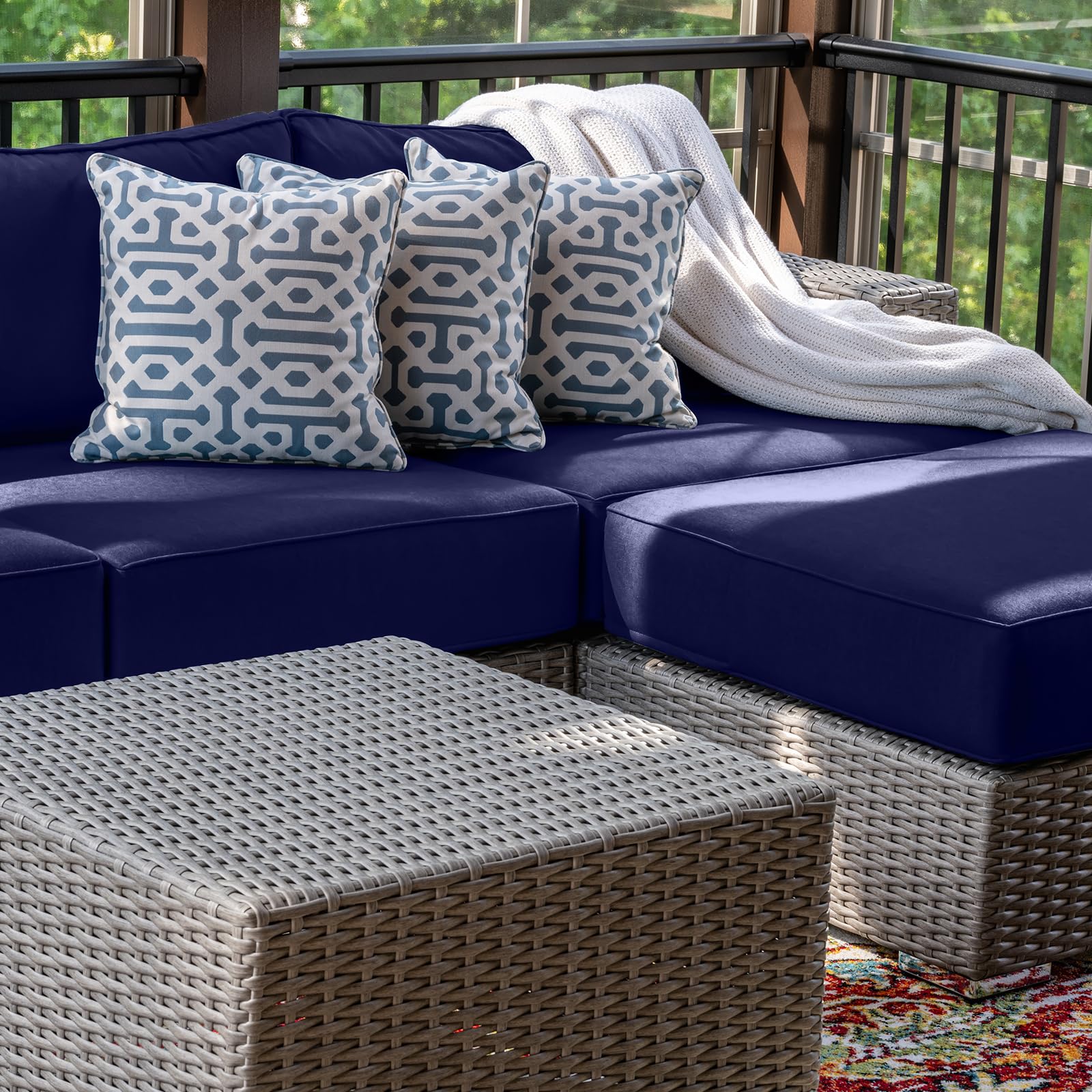 Cethytirko cushion cover dimensions for patio furniture