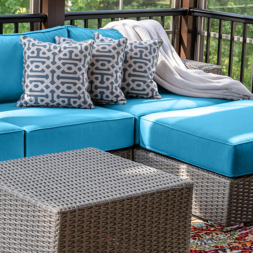 Cethytirko patio cushion covers set packaging