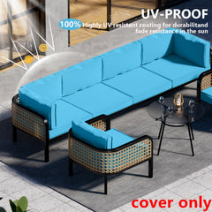 Cethytirko seat cushion cover dimensions displayed