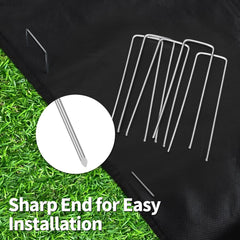 CEWOR galvanized garden stakes in pack of 500