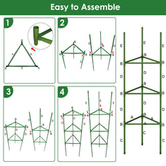 CEWOR tomato cage with climbing plants support