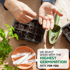 Chamomile seed packet from Meekear Herb Growing Kit