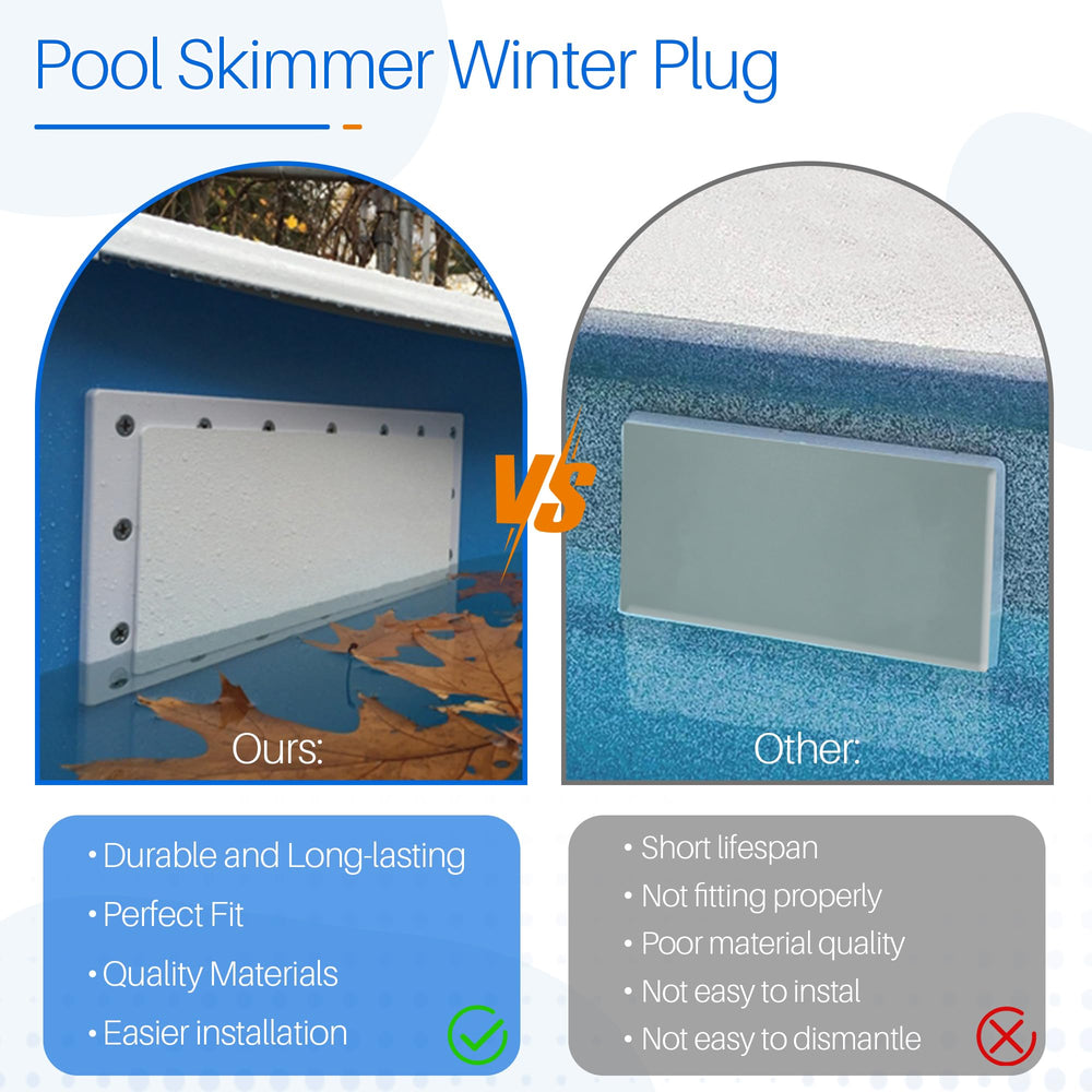 ChangTa skimmer plug with above ground pool in the background