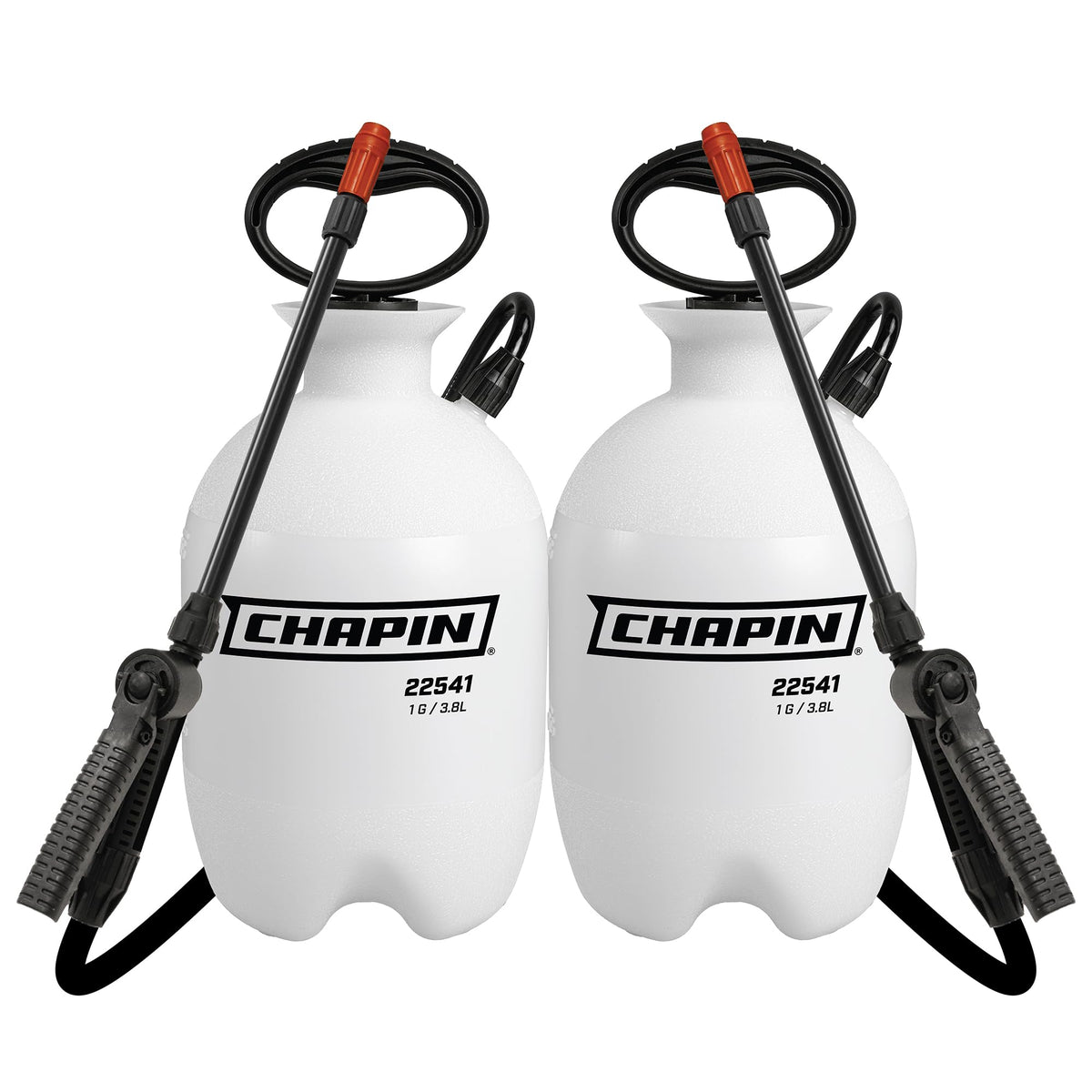 CHAPIN 1-Gallon Foaming Pump Sprayer front view with translucent tank