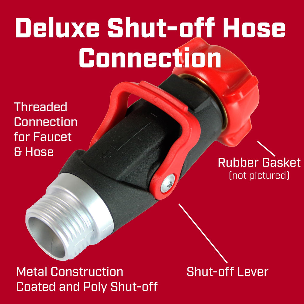 CHAPIN 1-Way Shut-Off Connector showing flip lever