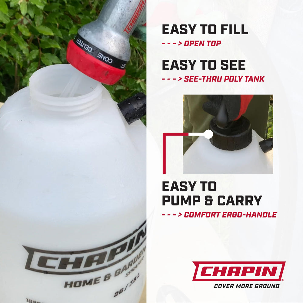 CHAPIN 16144 1-Gallon Pump Sprayer with adjustable nozzle