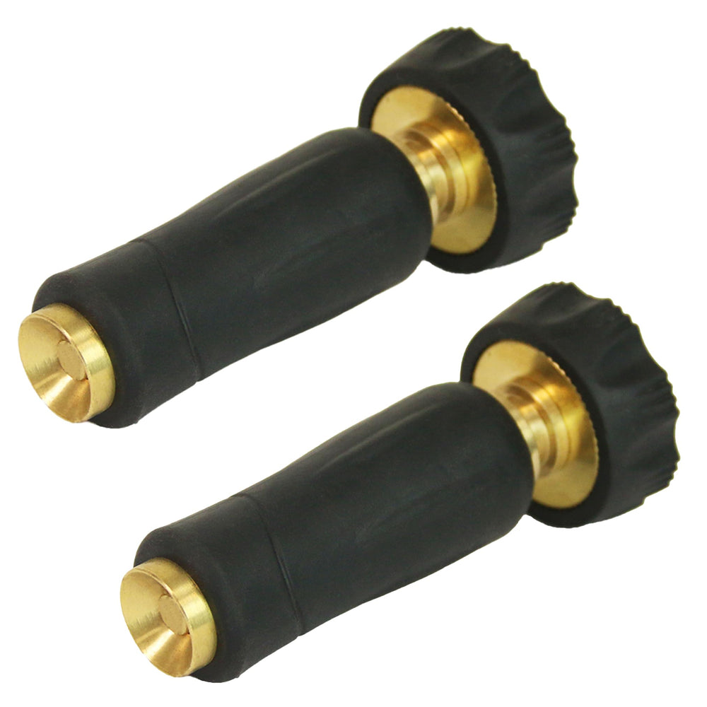 CHAPIN 6-9476 Brass Twist Hose Nozzle front view