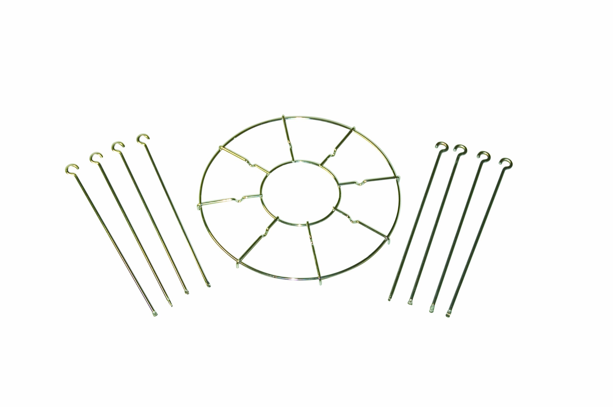 Char-Broil Big Easy kabob holder with skewers