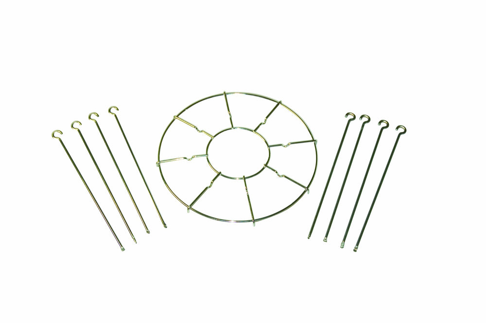 Char-Broil Big Easy kabob holder with skewers