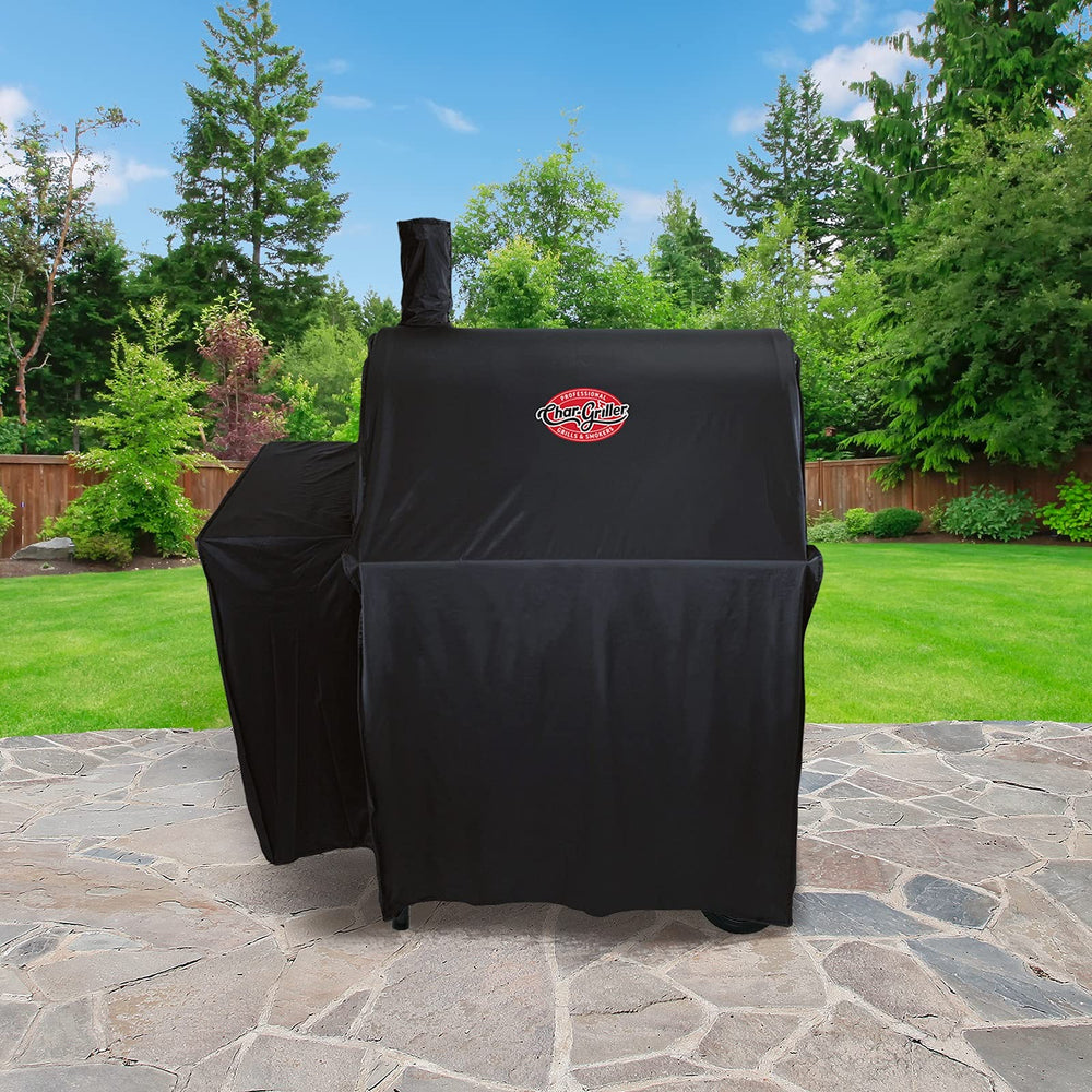 Char-Griller Grill Cover with extendable design