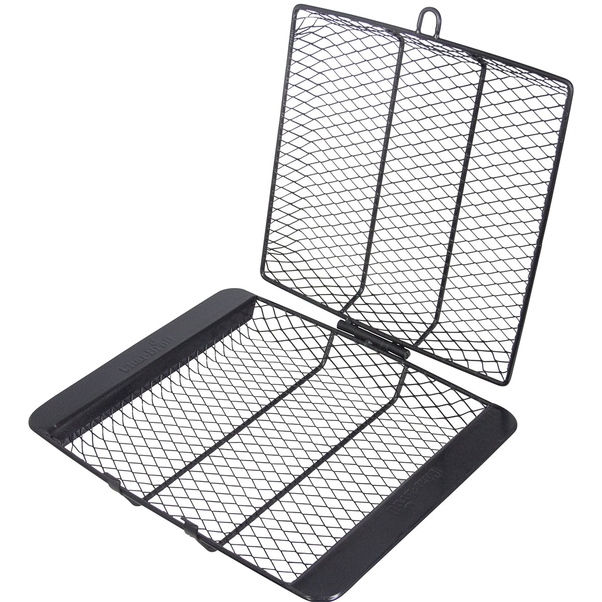 Charbroil Non-Stick Grill Basket front view with locking lid