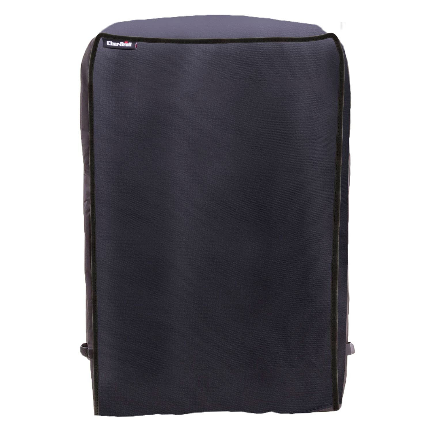 Charbroil Performance Smoker Cover for kettle grill, black fabric view