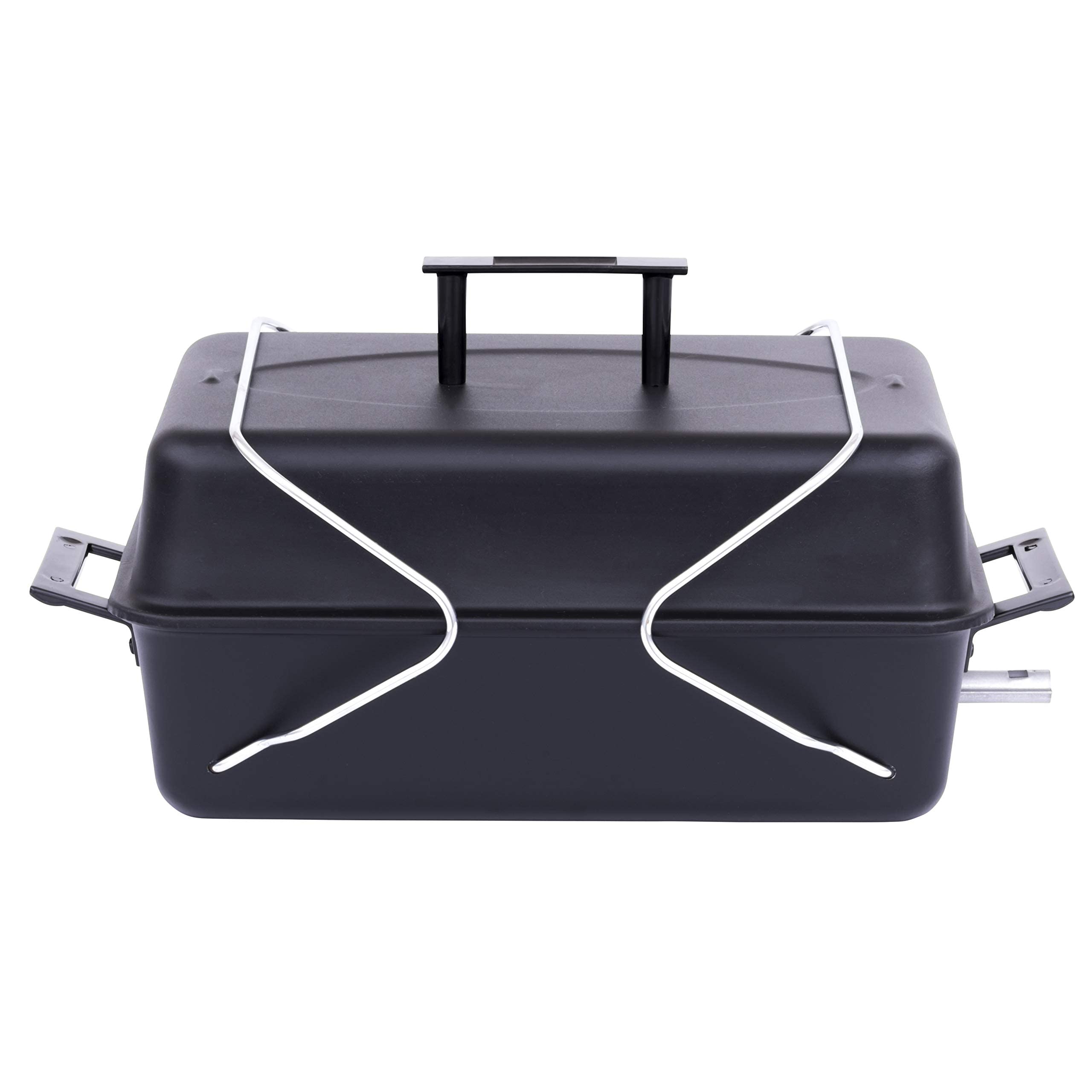 Charbroil Portable Gas Grill front view with black finish