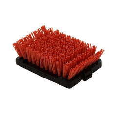 Charbroil Replacement Cool-Clean Brush Head, black and red