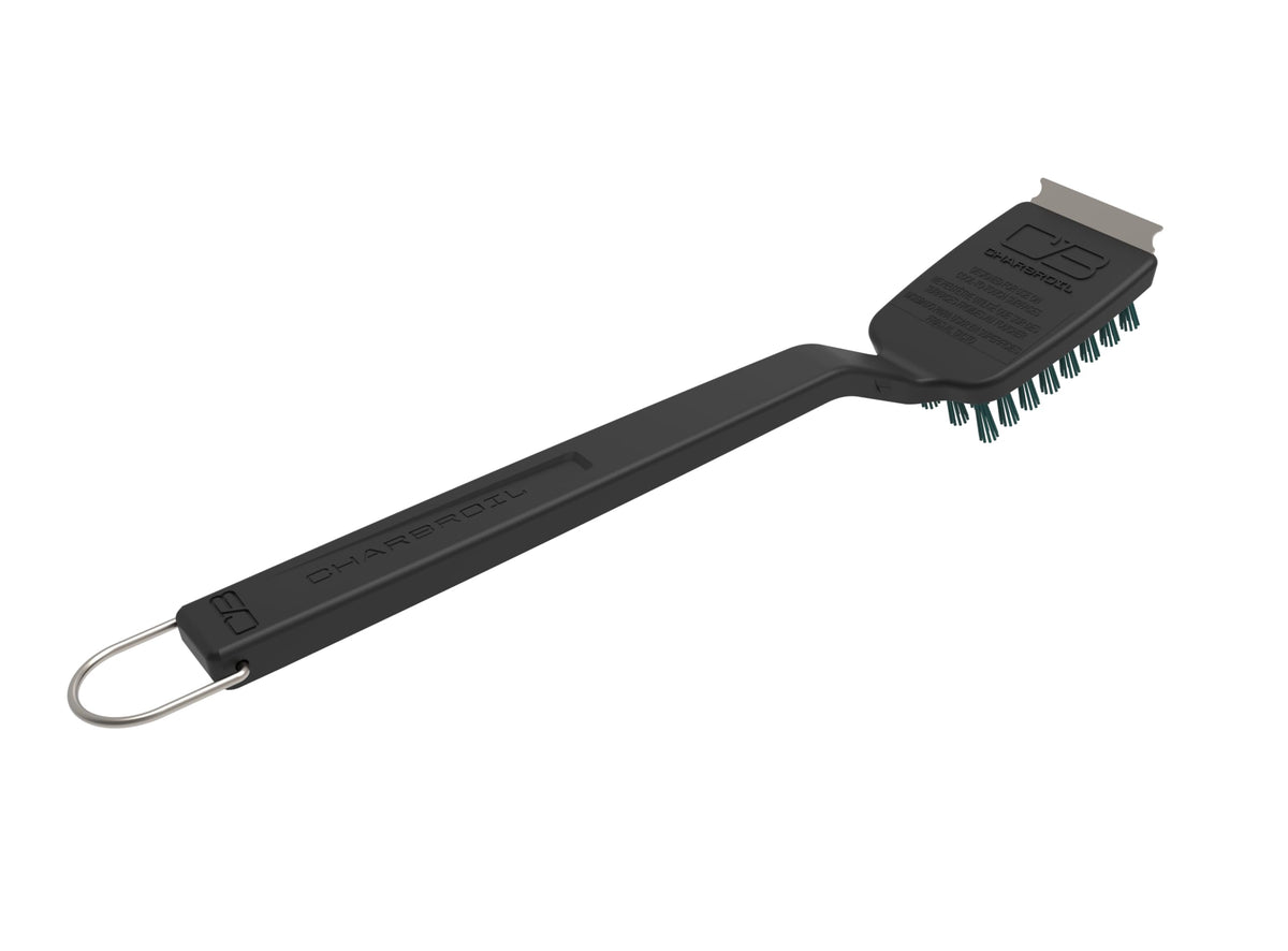 Charbroil SAFER Grill Brush with black nylon bristles