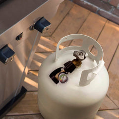 Charbroil Universal Propane Tank Gauge packaging and contents