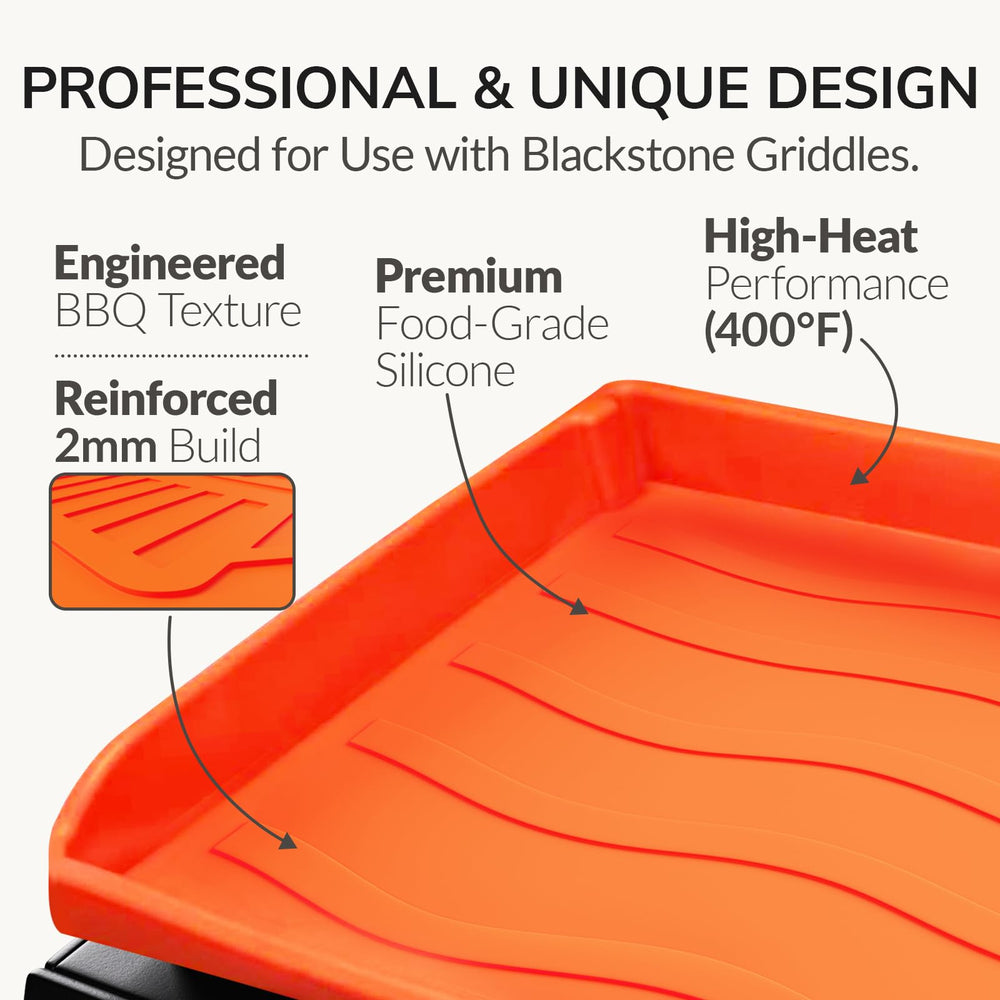 CHARMROSE Silicone Griddle Mat close-up of material