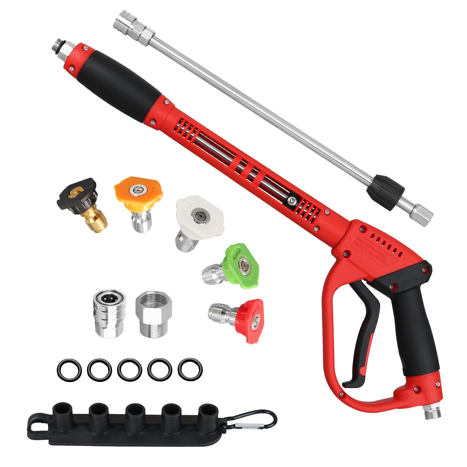 CHAVOR Pressure Washer Gun with extension wand front view