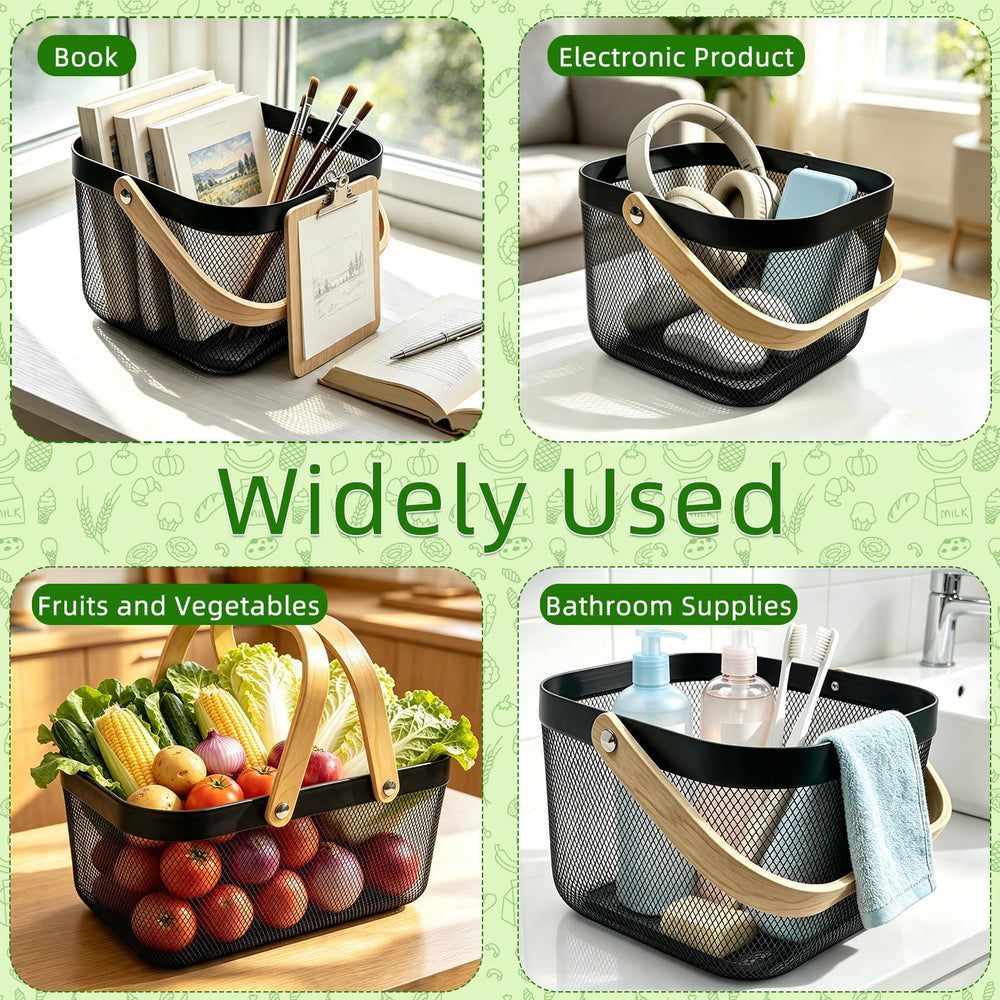 Cheardia picnic baskets used for garden harvesting