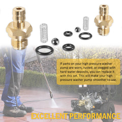 Check valve balls included in USSKYBOY chemical injector kit