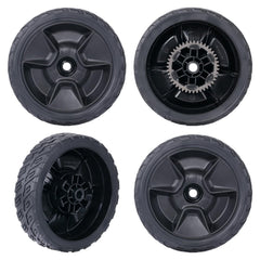 CheeMuii 8-inch rear lawn mower wheel front view