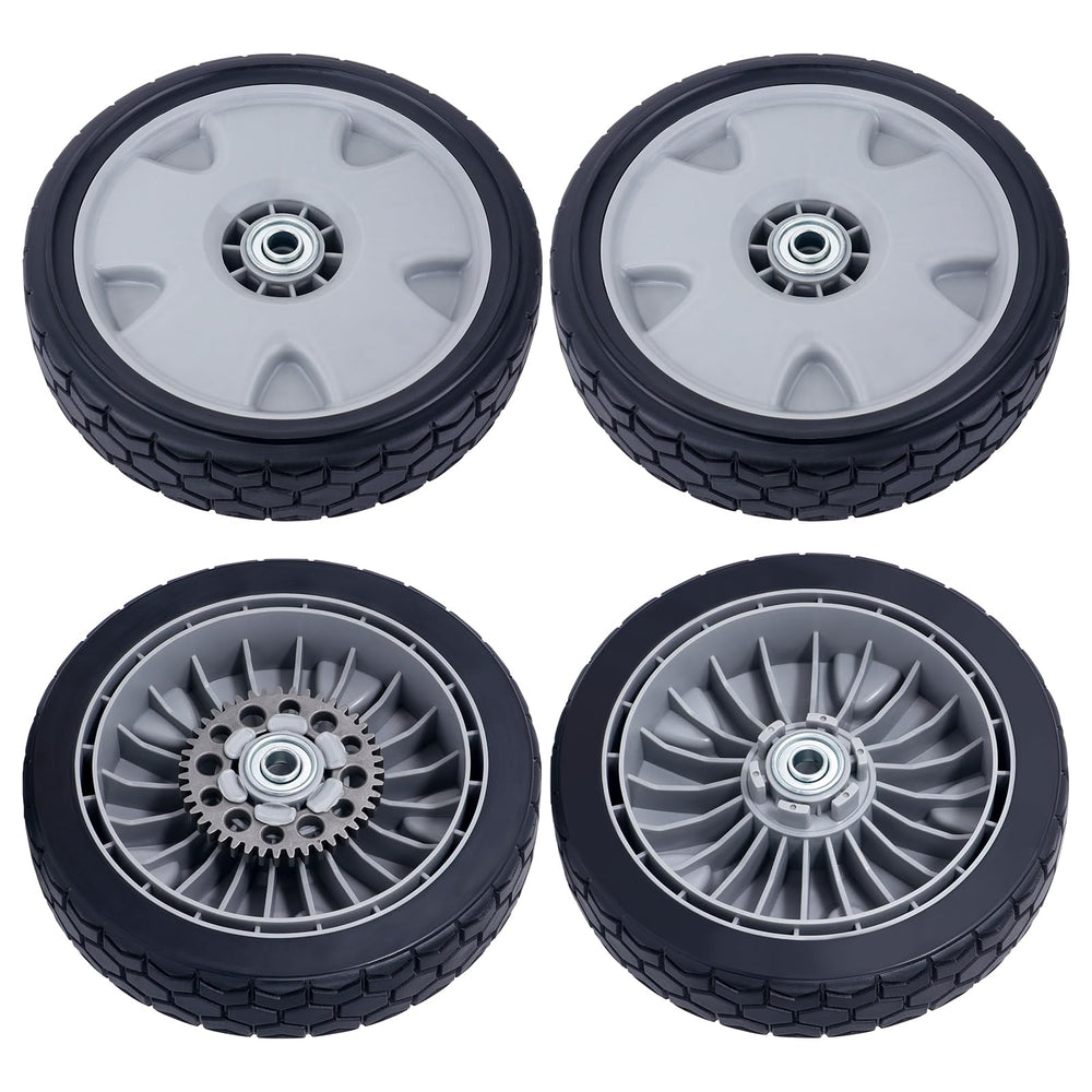 CheeMuii 9-inch lawn mower front wheel grey