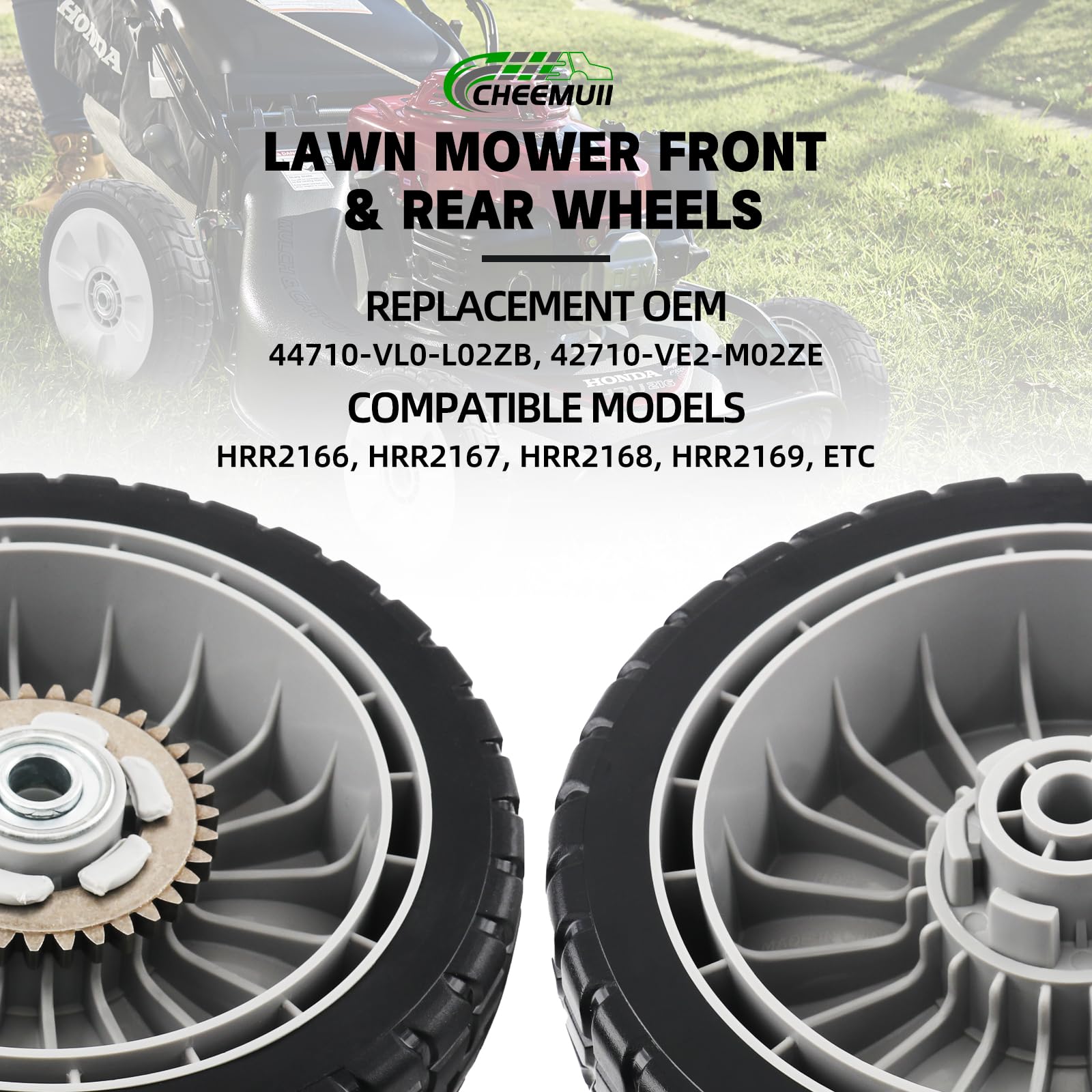 CheeMuii Lawn Mower Wheel Bolts Set