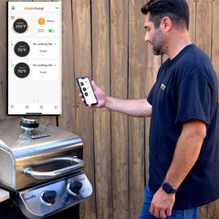 ChefsTemp ProTemp S1 Smart Grill Gauge Thermometer display