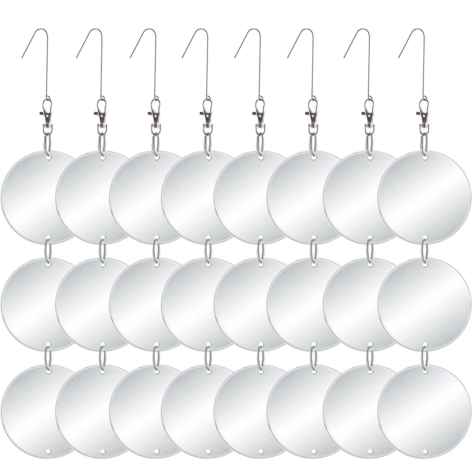 Chephon Bird Scare Discs Set large reflective discs