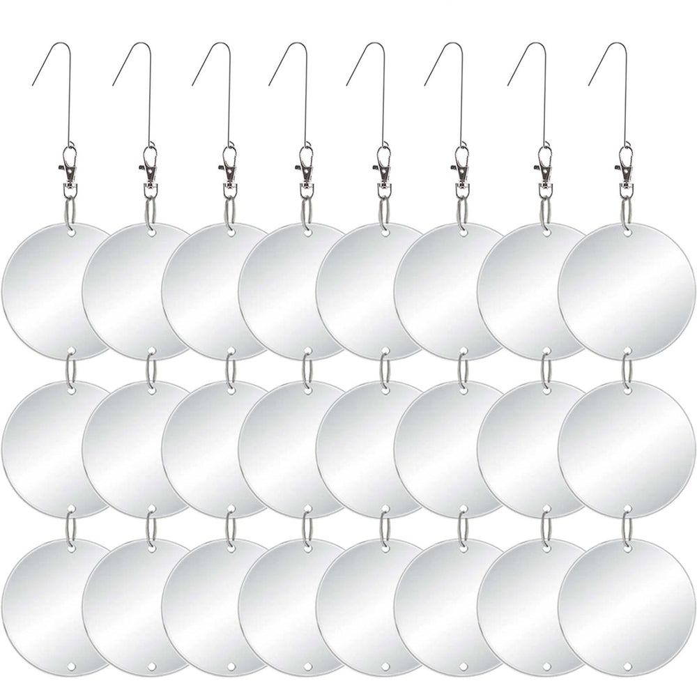 Chephon Bird Scare Discs Set large reflective discs