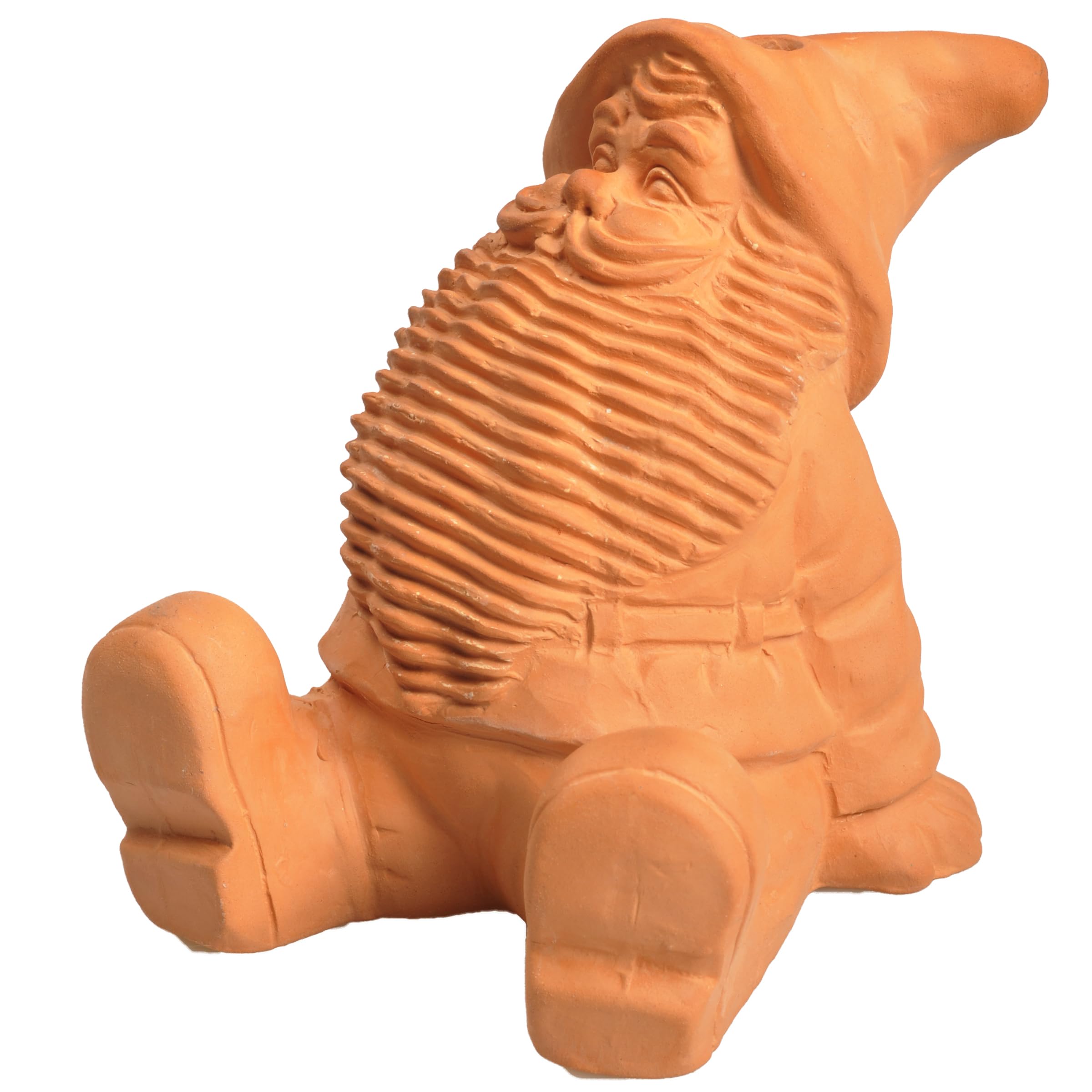 Chia Classic Gnome Planter side view showing drip tray