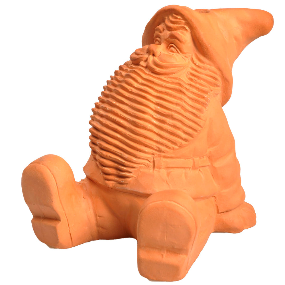 Chia Classic Gnome Planter side view showing drip tray