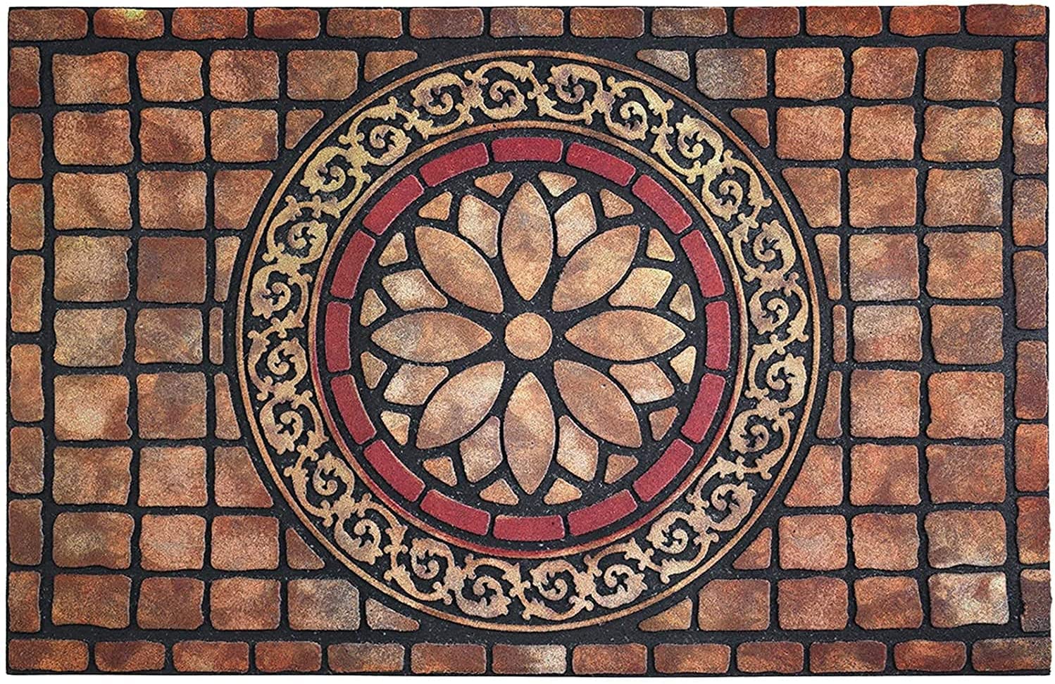 CHICHIC Rectangle Door Mat 18 x 30 inch front view