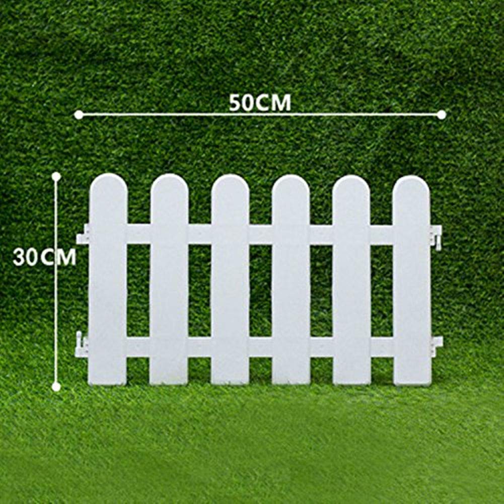 CHICIEVE white picket fence piece dimensions