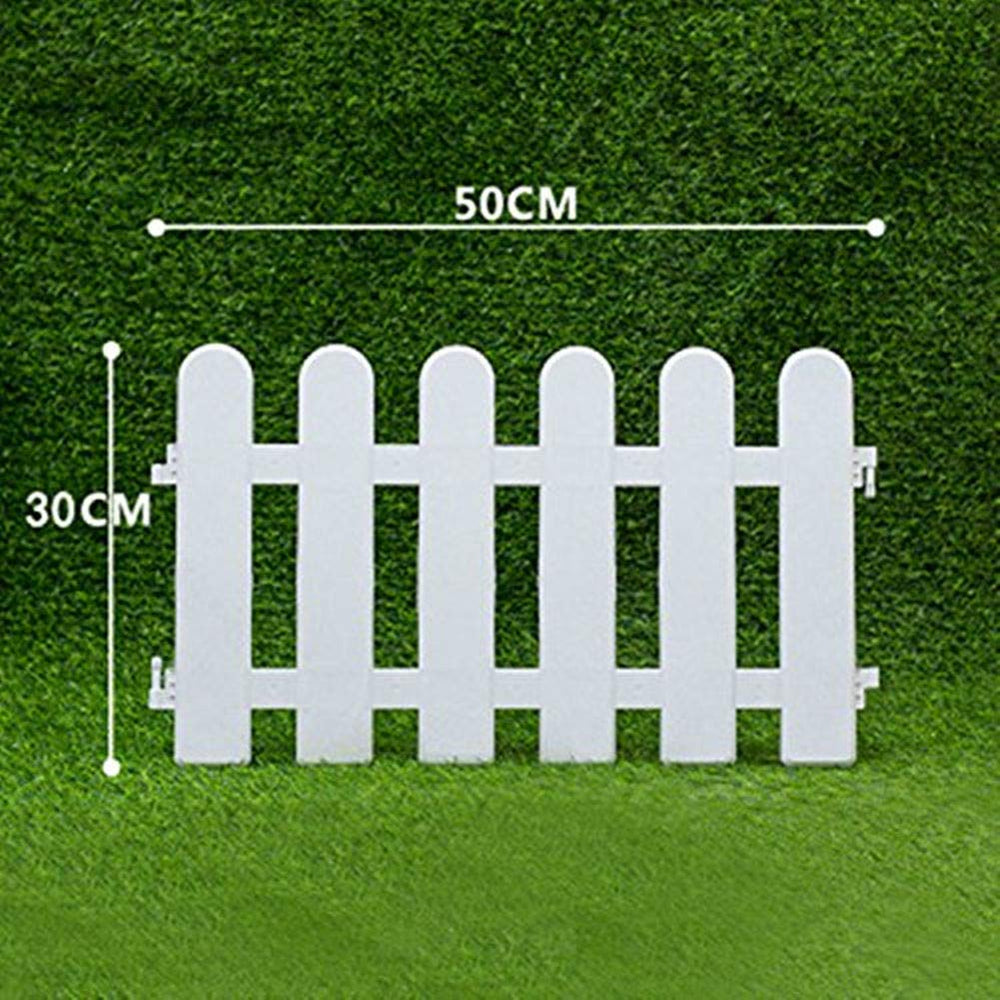CHICIEVE white picket fence piece dimensions