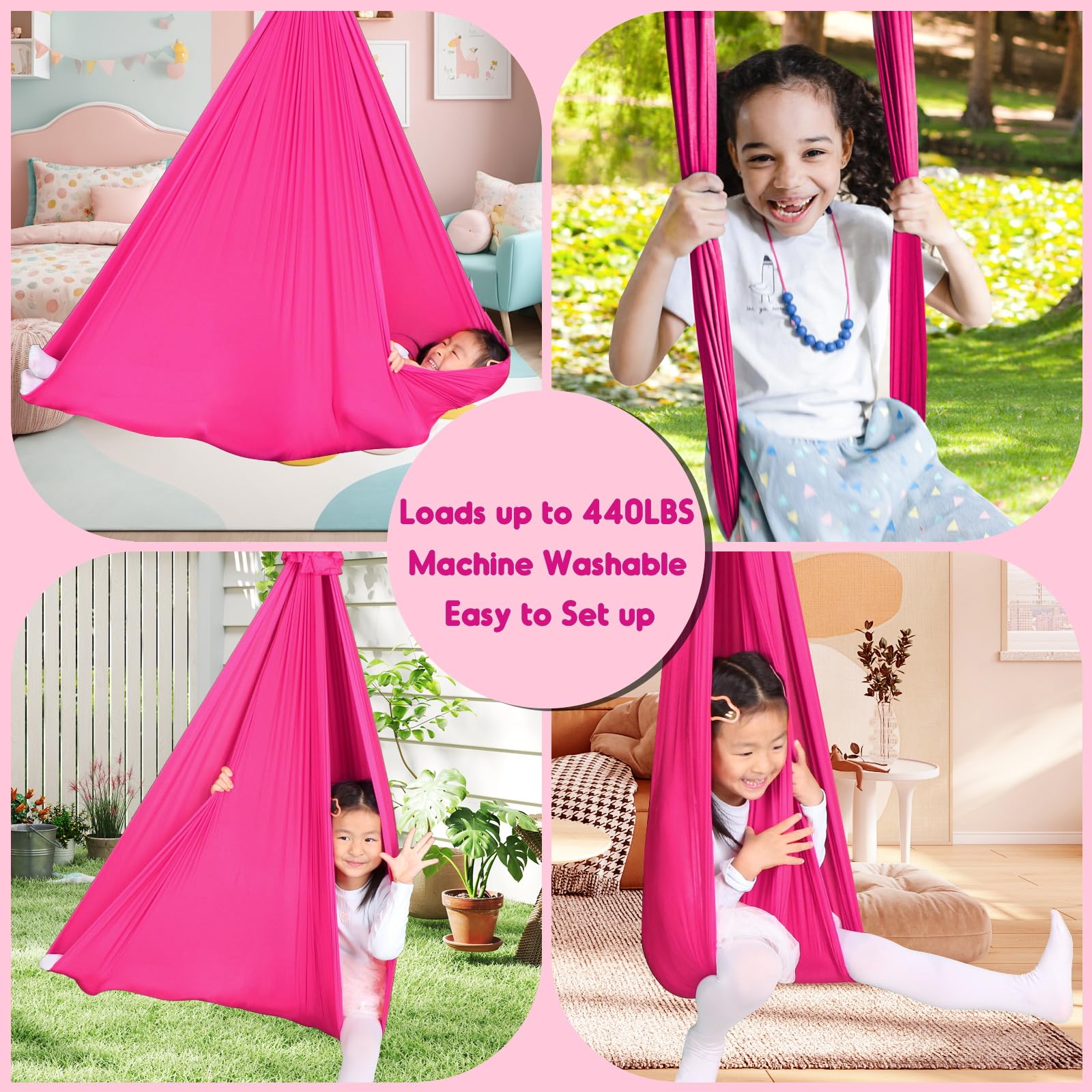 Chihee Sensory Swing, close-up of fabric texture