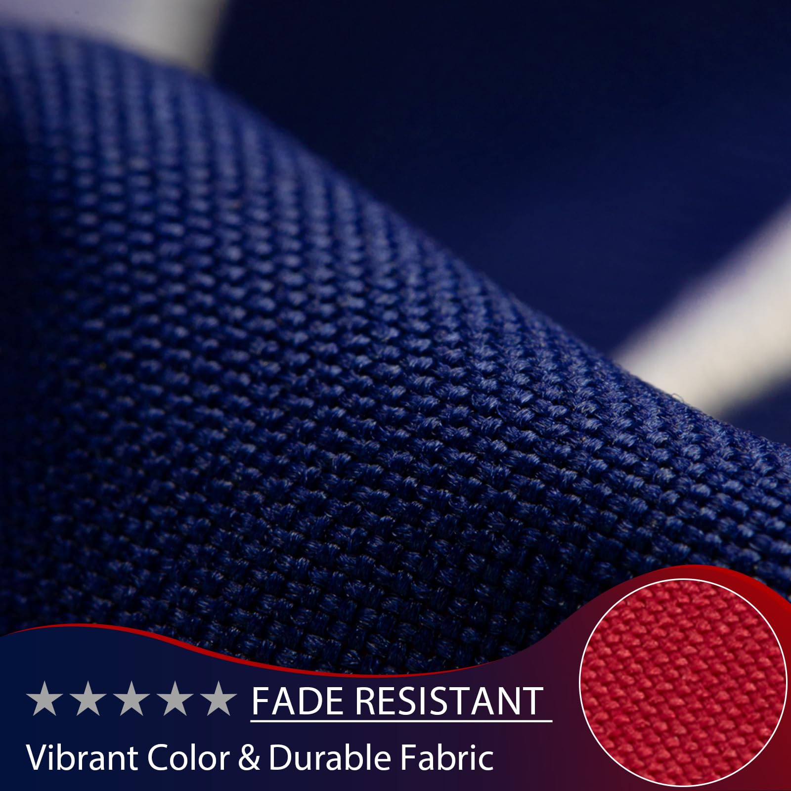Chillchard American flag showcasing vibrant colours and sewn stripes