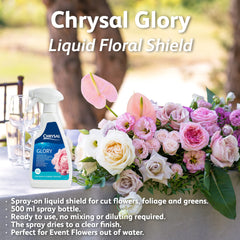 Chrysal Glory Flower Finish Spray bottle side view
