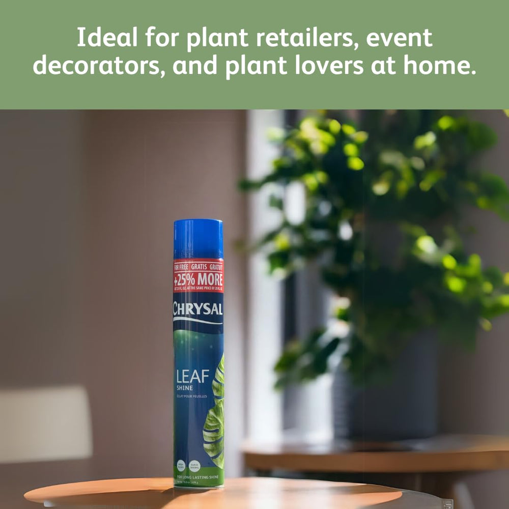 Chrysal Leaf Shine Spray packaging details