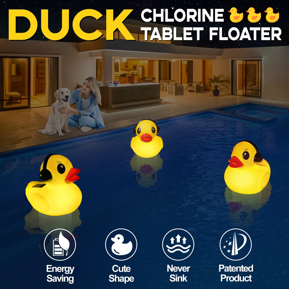 Chsuiwe Pool Chlorine Floater in use on pool surface