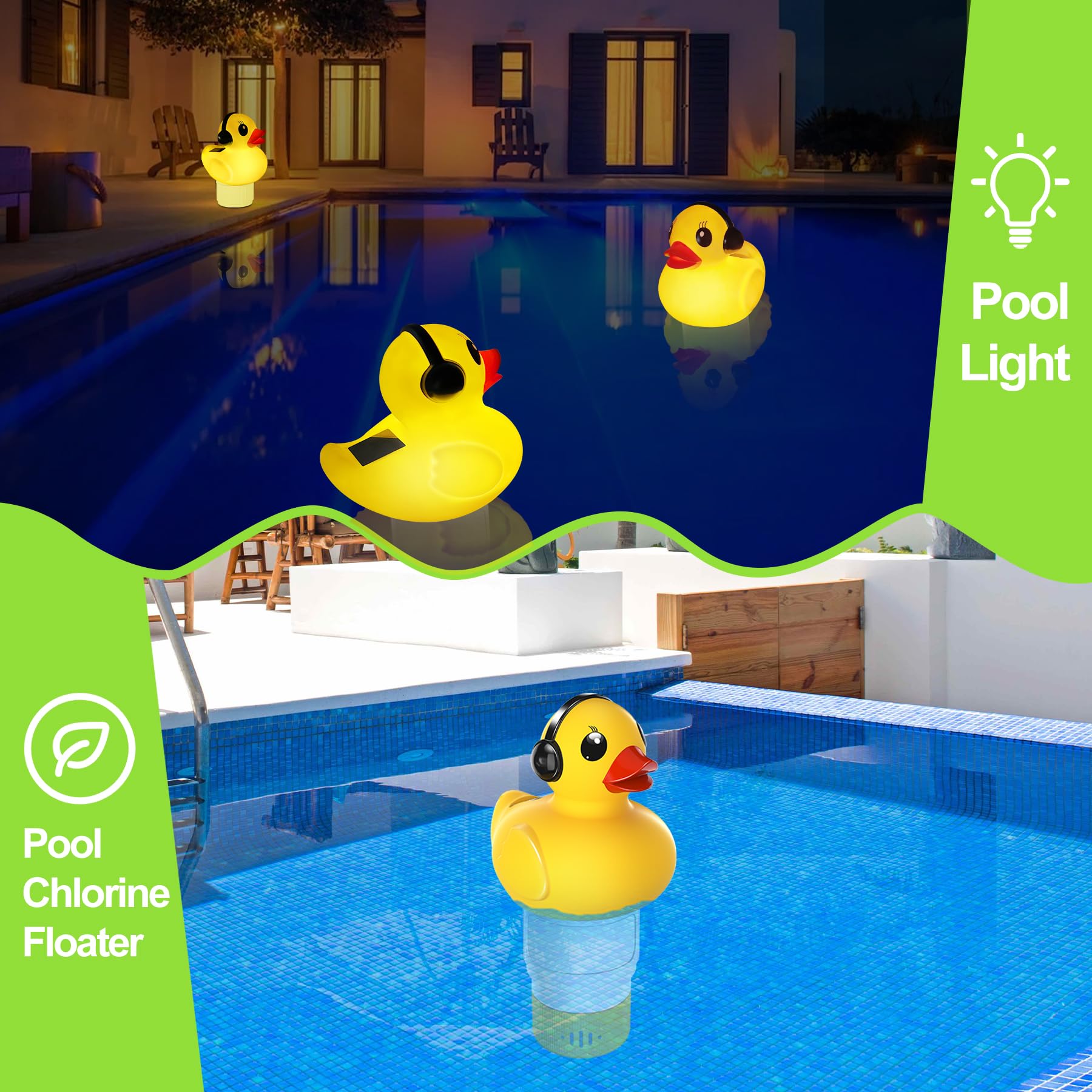 Chsuiwe Pool Chlorine Floater packaging with product details